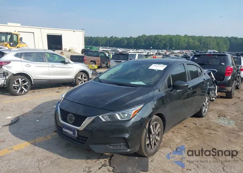 2021 Nissan Versa Sv Xtronic Cvt из США, поврежденный, VIN 3N1CN8EV3ML871911